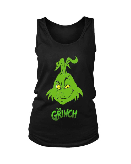 Face The Grinch Women's Tank Top