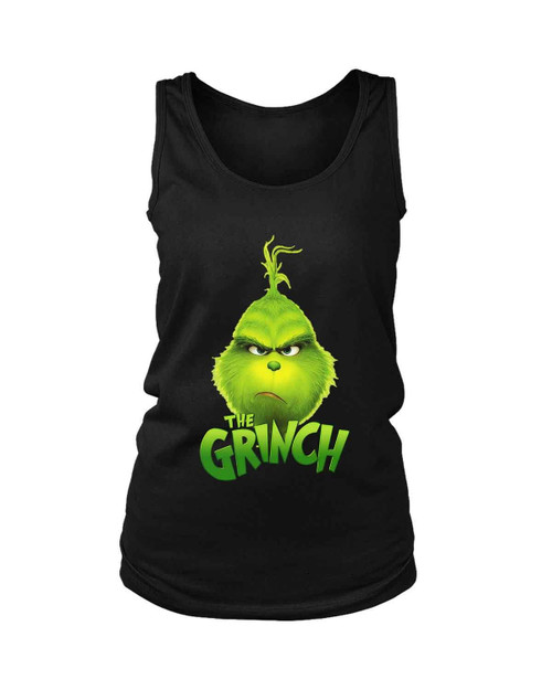 The Grinch Face Women's Tank Top