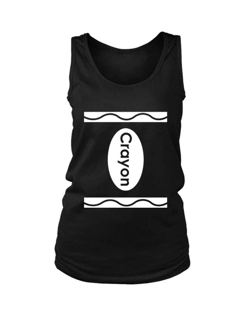 Hallowen Crayon Women's Tank Top