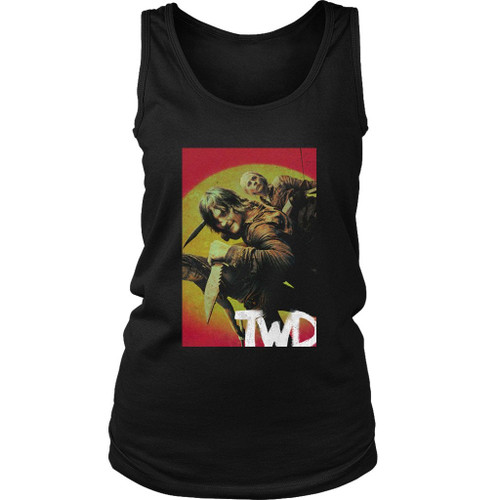 The Walking Dead Season 10 Cover Women's Tank Top