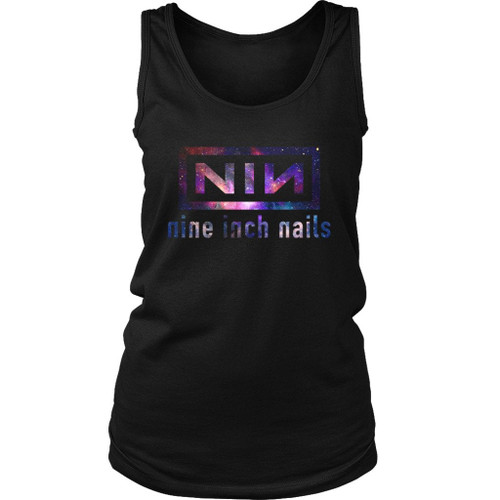 Nine Inch Nails Nin Nebula Logo Women's Tank Top