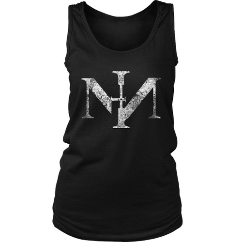 Nin Nine Inch Nails Grunge Logo Women's Tank Top