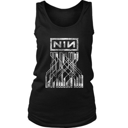 Nin Nine Inch Nails Wave Goodbye 2009 Grunge Women's Tank Top