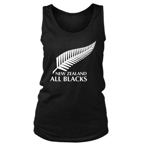 New Zealand All Blacks National Rugby Women's Tank Top