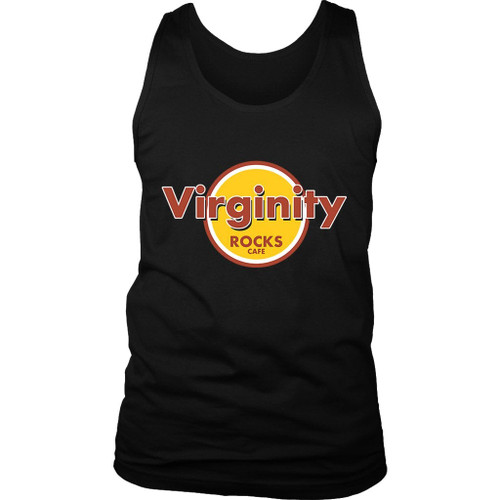 Virginity Rocks Cafe Logo Women's Tank Top