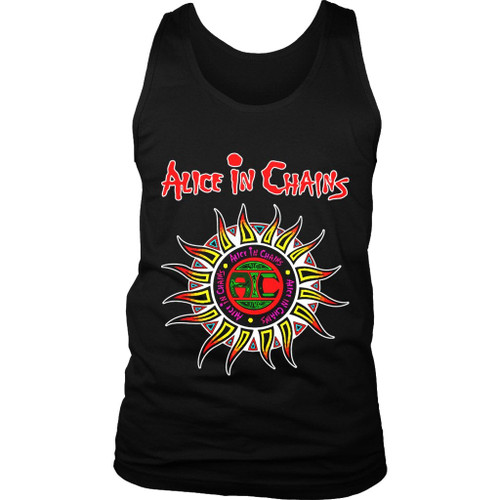 Alice In Chains Sun Logo Colored Women's Tank Top