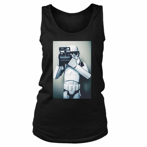 Stormtrooper Star Wars Selfie Retro Women's Tank Top