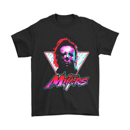 Halloween Michael Myers Face Horror Scary Movie Man's T-Shirt Tee