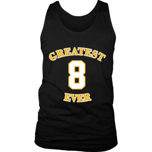 Gold Los Angeles 8 Kobe Bryant Greatest Ever Women's Tank Top