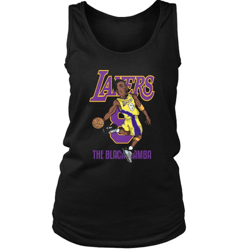Kobe Bryant 8 Lakers The Black Mamba Women's Tank Top