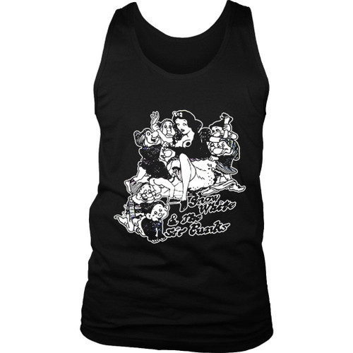 Snow White And The Sir Punks Ex Drugs Punk Rock N Roll Vintage Women's Tank Top