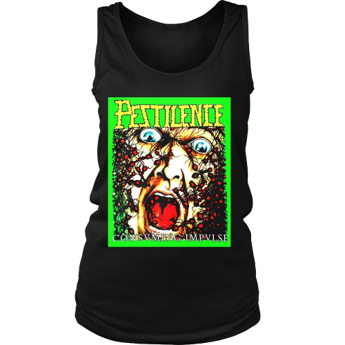 Pestilence Consuming Impulse Death Metal Thrash Women's Tank Top