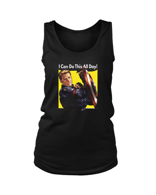 Captain I Can Do This All Day Women's Tank Top