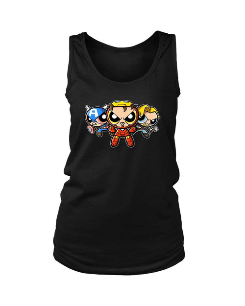 The Powerpuff Avengers Women's Tank Top