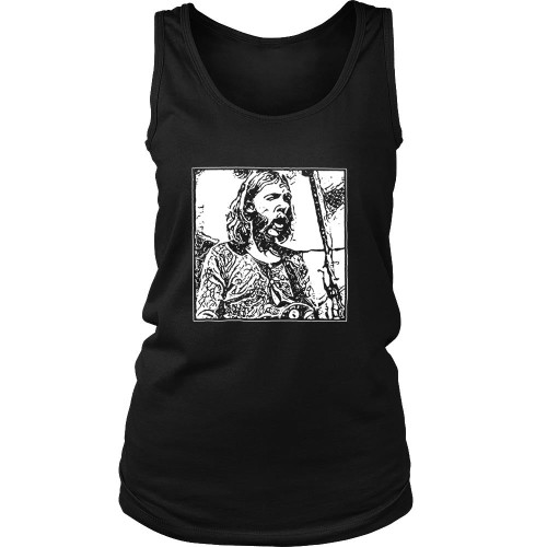 Duane Allman Skydog Les Paul Guitar Rock Blues Women's Tank Top