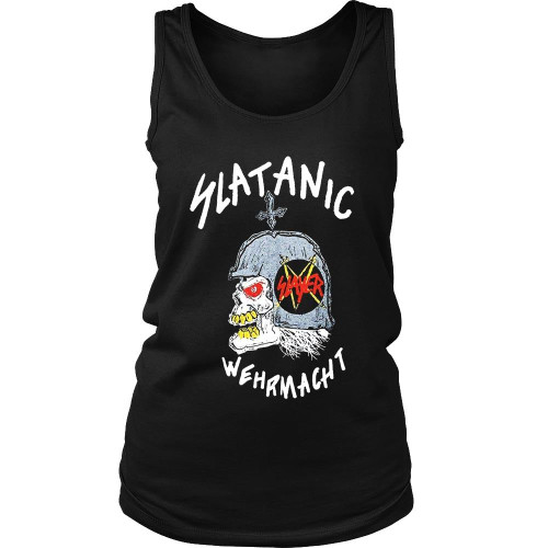 Slayer Slatanic Wehrmacht Tour Retro Women's Tank Top