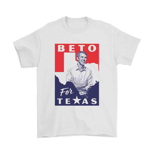 Beto For Texas Poster Man's T-Shirt Tee