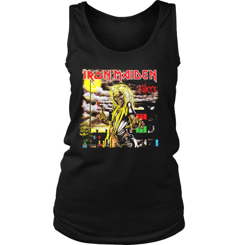 Iron Maiden Killers Album Poster Women's Tank Top