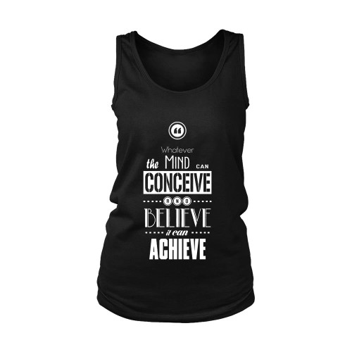 Believe And Achieve Women's Tank Top