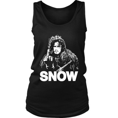 Johnny Snow Game Of Thrones Funny Women's Tank Top