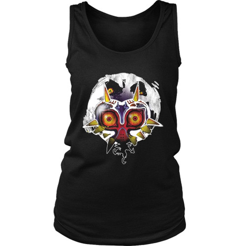 The Legend Of Zelda Power Behind The Mask Women's Tank Top