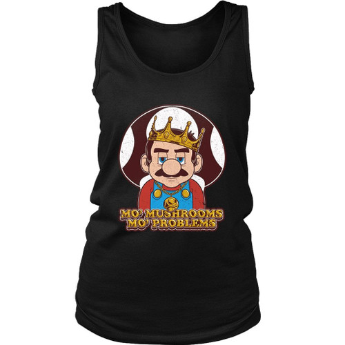 Super Mario No Mushrooms No Problems Women's Tank Top