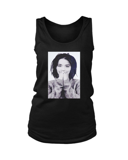 Bjork Debut Singer Electronic Pop House Music Women's Tank Top