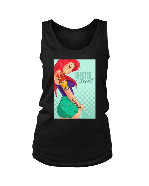 Disney Princess Ariel Hipster The Little Mermaid Women's Tank Top