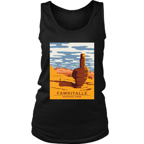 Fawkitalle National Park Women's Tank Top Fawkitalle National Park Women's Tank Top