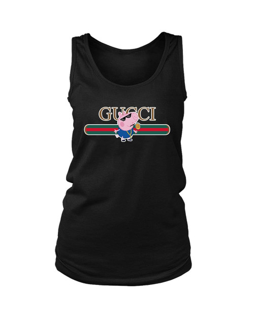 Thug Life Peppa Pig Parody Women's Tank Top