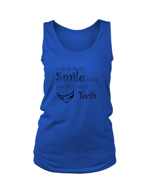 Smile Quotes Women's Tank Top