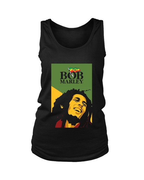 Bob Marley Smile Women's Tank Top