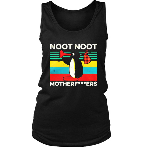 Pingu Noot Noot Motherfuckkers Vintage Women's Tank Top Pingu Noot Noot Motherfuckkers Vintage Women's Tank Top