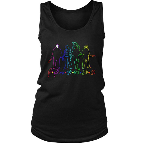 Horror Friends Colors Women's Tank Top
