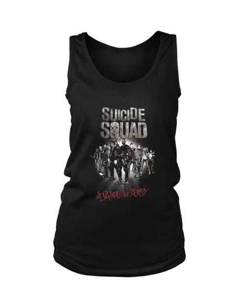 Suicide Squad In Squad We Trust Women's Tank Top Suicide Squad In Squad We Trust Women's Tank Top