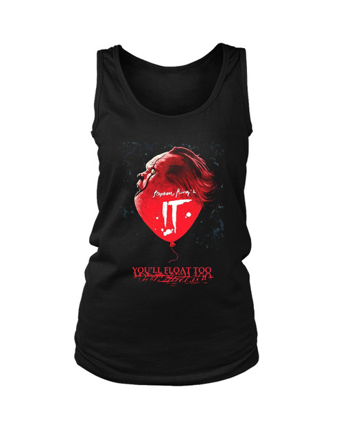 Youll Float Too It Stephen Kings Women's Tank Top