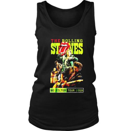 The Rolling Stones No Filter Tour 2019 Cover Concert Women's Tank Top