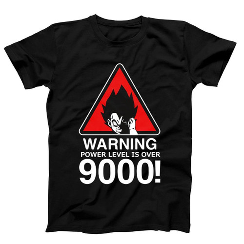 Vegeta Over 9000 Man's T-Shirt Tee