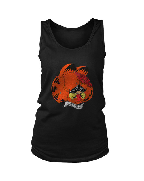 Garfield I Hate Mondays Work Days Women's Tank Top