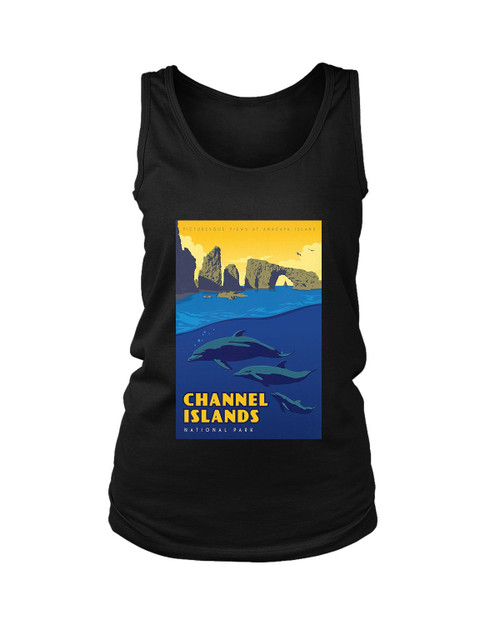 Anacapa Island Channel Islands National Park Women's Tank Top