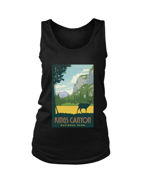 Kings Canyon National Park Women's Tank Top