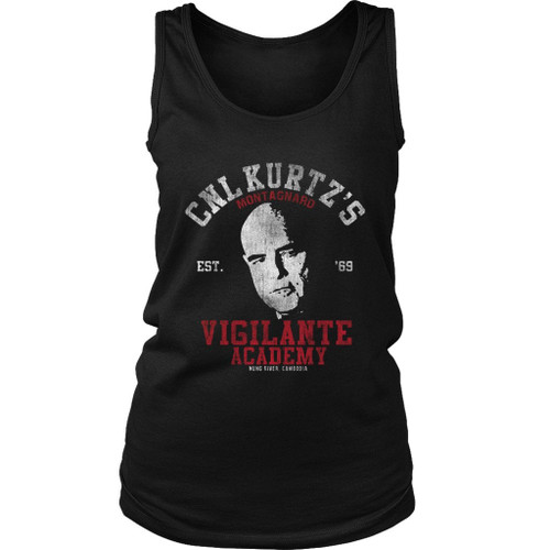 Colonel Kurtz Vigilante Academy Apocalypse Women's Tank Top