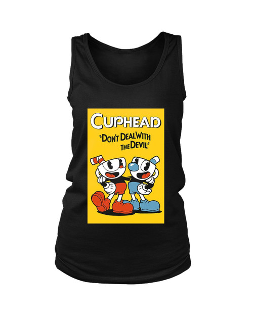 Cuphead Dont Deal With The Devil Quote Women's Tank Top