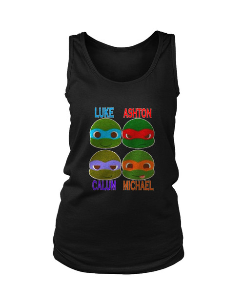 Teenage Mutant Ninja Turtles Funny Face Women's Tank Top