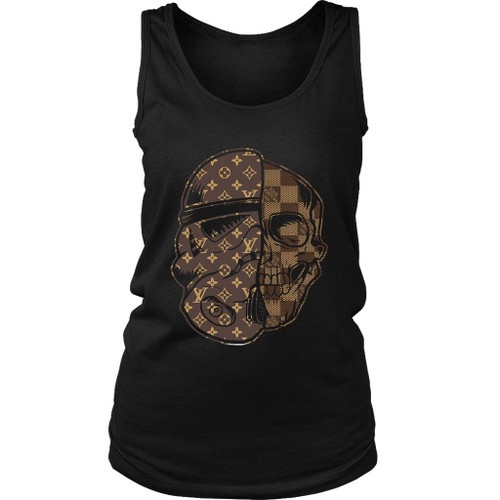 Star Wars Storm Trooper Skull Lv Pattern Women's Tank Top