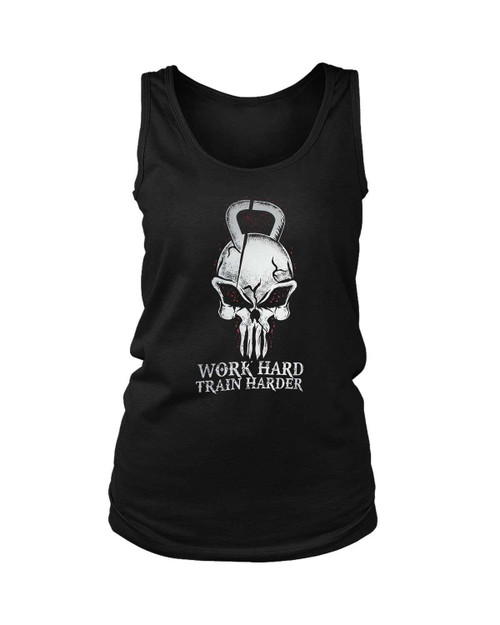 Work Hard Train Harder Women's Tank Top