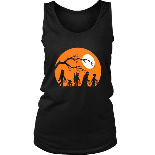 Star Wars Halloween Characters Trick Or Treat Women's Tank Top