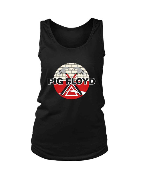 Pig Floyd Logo Women's Tank Top