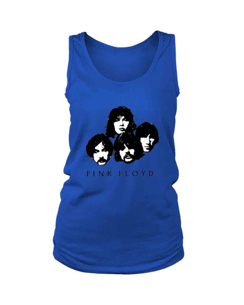 Pink Floyd Faces Logo Women's Tank Top