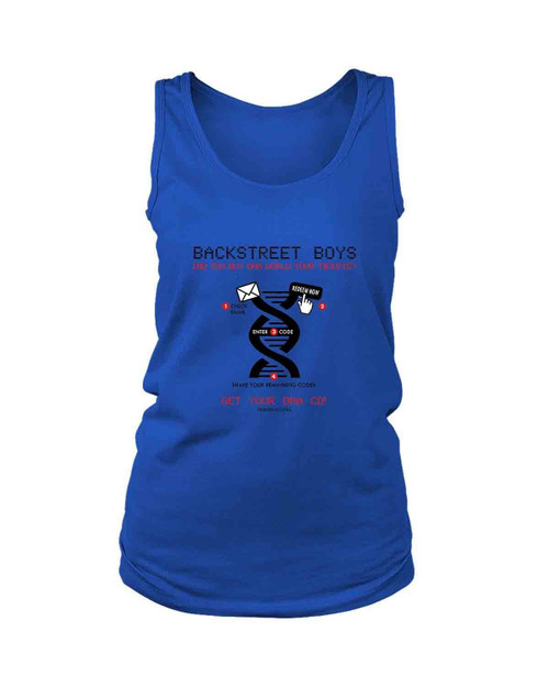 Backstreet Boys Dna Codes Women's Tank Top